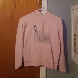 Aeropostale pink new York hoodie